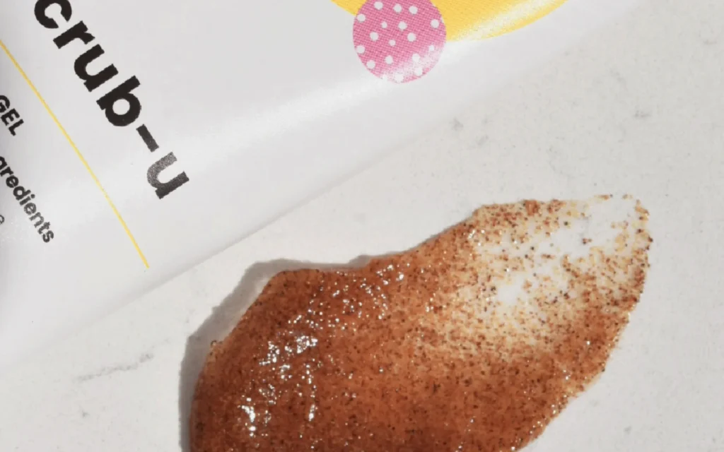 Deep exfoliation with Scrub U by Azala Natura for skincare